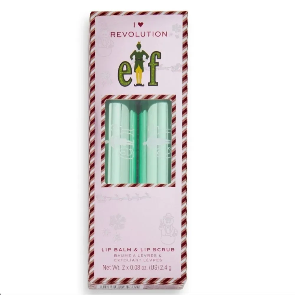 Revolution‎ Beauty X Elf Smiling Is My Favorite Lip Balm & Lip Scrub Set